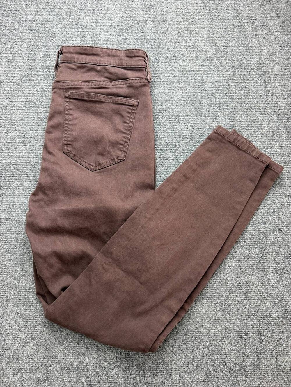 Buffalo David Bitton Hanna Brown High Rise Skinny Pants Women’s Size 4/27